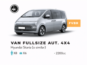 Full Size Van Aut. 4x4